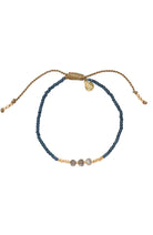 A Beautiful Story Decent bracelet labradorite of brass material ladies | Sophie Stone