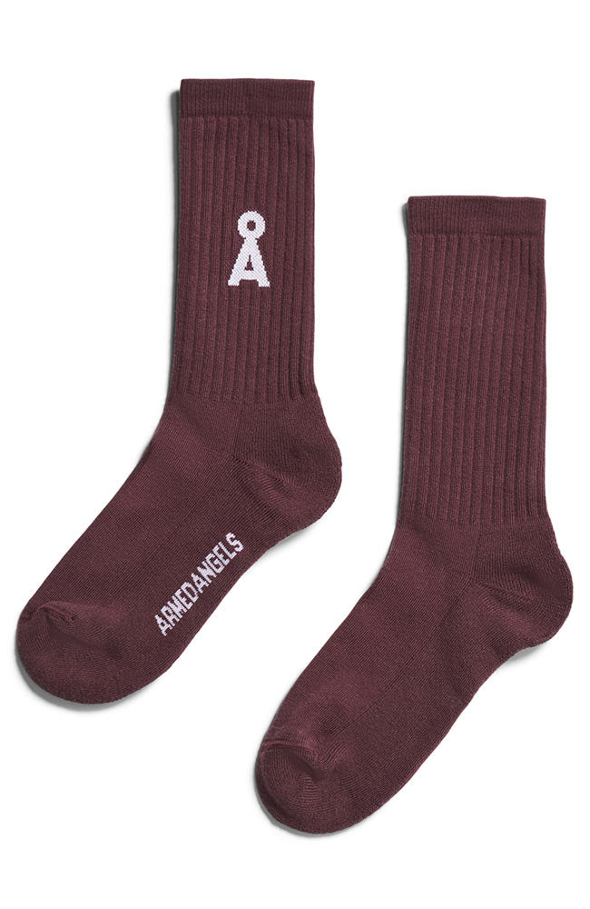 ARMEDANGELS Saamus fudge sports socks organic cotton unisex | Sophie Stone