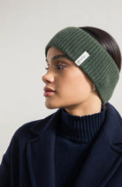 RIFO Headband Lara green in recycled cashmere and wool | Sophie Stone