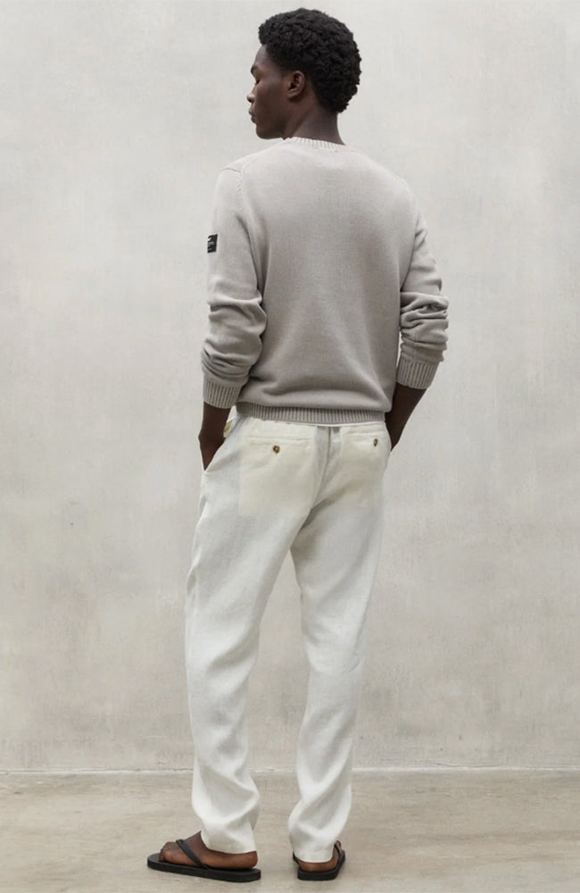 Ecoalf Ethic linen pants off white durable linen | Sophie Stone