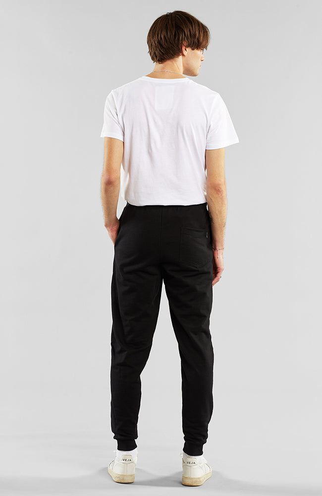 Dedicated Sweatpants lund logo black from organic cotton | Sophie Stone
