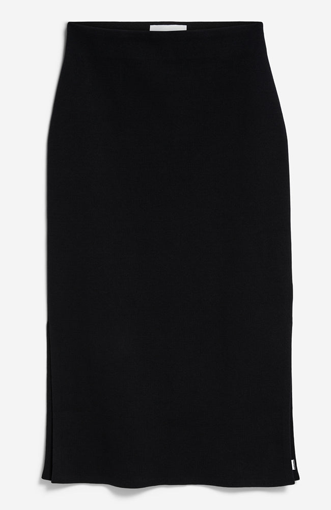 ARMEDANGELS Maalin skirt black sustainably and fairly made | Sophie Stone