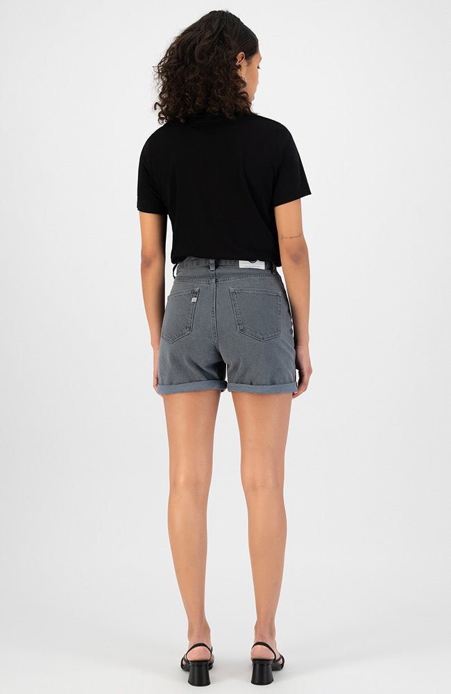 MUD jeans Marilyn shorts Stone Grey made of organic cotton | Sophie Stone