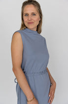 STORY OF MINE Midi dress blue sustainably & fairly made | Sophie Stone