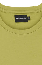 Bask in the Sun Mini to the sea t-shirt wasabi from organic cotton men | Sophie Stone