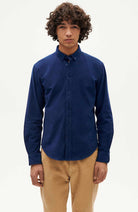 Thinking Mu Ant shirt dark blue from organic cotton for men | Sophie Stone