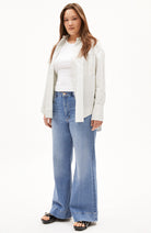 ARMEDANGELS Murliaa misty blue wide leg jeans | Sophie Stone