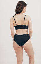 Organic Basics Naked rib bralette black | Sophie Stone