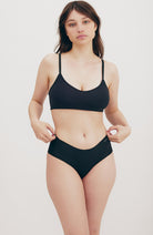 Organic Basics Naked rib briefs black | Sophie Stone