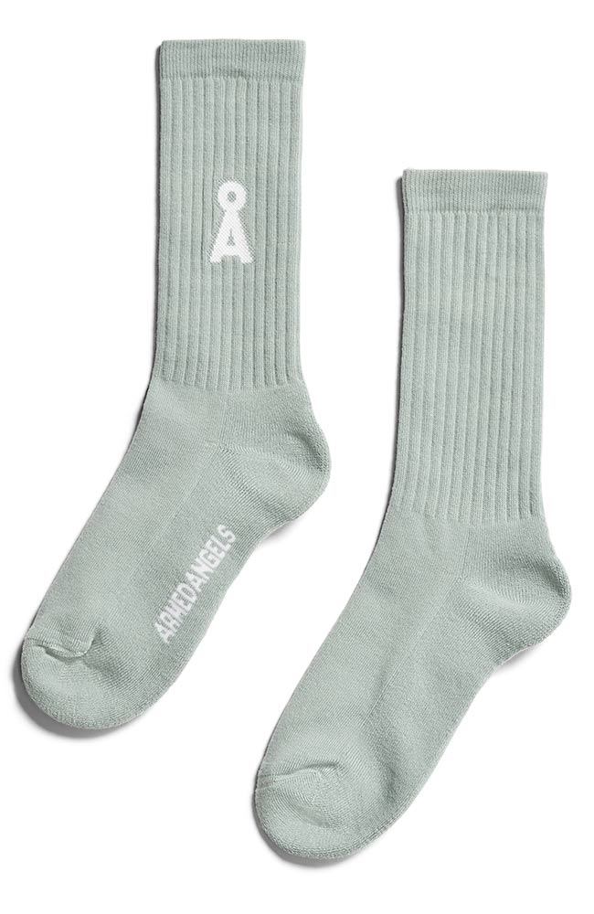 ARMEDANGELS Saamus sports socks morning dew organic cotton unisex | Sophie Stone