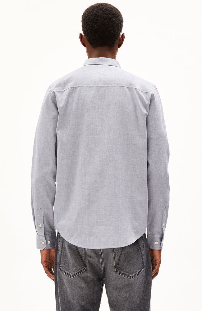 ARMEDANGELS Quaasa shirt faded indigo durable cotton | Sophie Stone