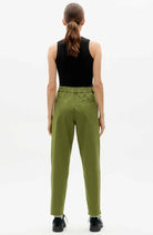 Thinking MU Rina pants green from sustainable hemp, cotton and Lyocell for women | Sophie Stone