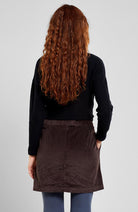 Dedicated Majorna corduroy skirt coffee brown | Sophie Stone