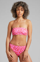 Dedicated Bikini bottoms Sanda Leopard Red by rPET | Sophie Stone 