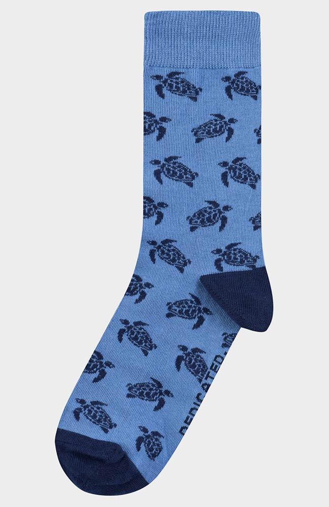 Dedicated Sigtuna sea turtle blauw van biologisch katoen | Sophie Stone