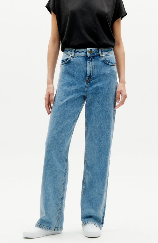 Thinking MU Theresa jeans light clean from organic cotton ladies | Sophie Stone