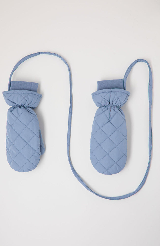 Lanius wanten met koord blauw van 100% gerecycled polyester | Sophie Stone