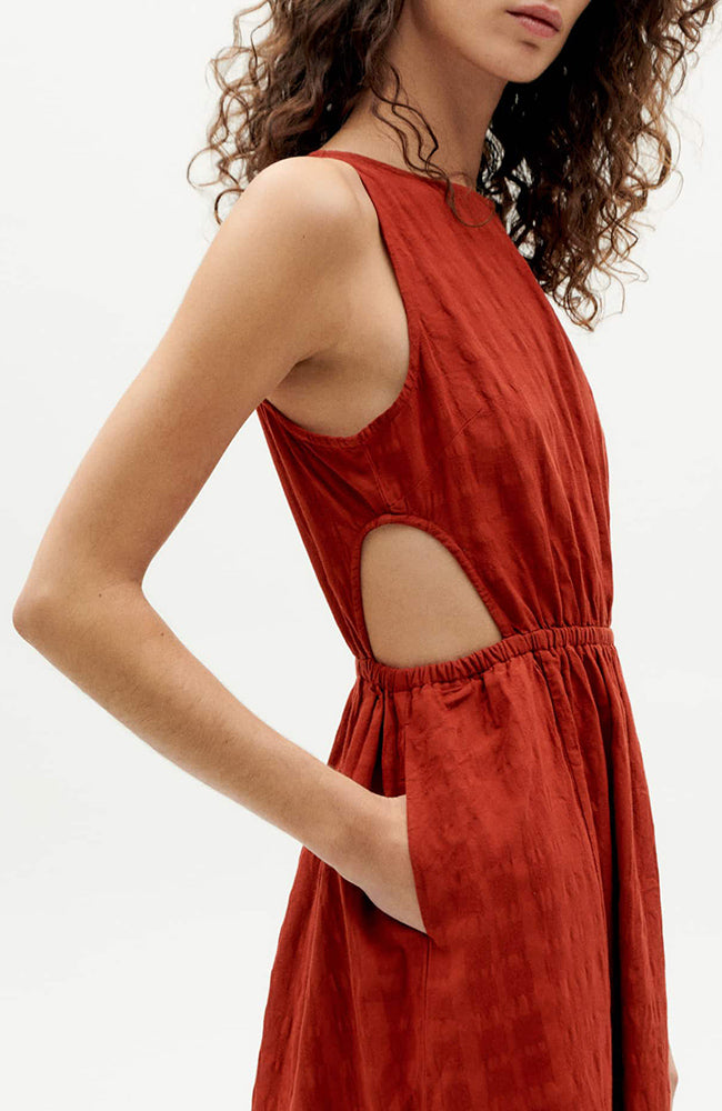 Thinking MU Cuarito chin dress in organic cotton for women | Sophie Stone