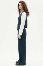 Thinking MU Hermione pants blueberry in organic cotton | Sophie Stone