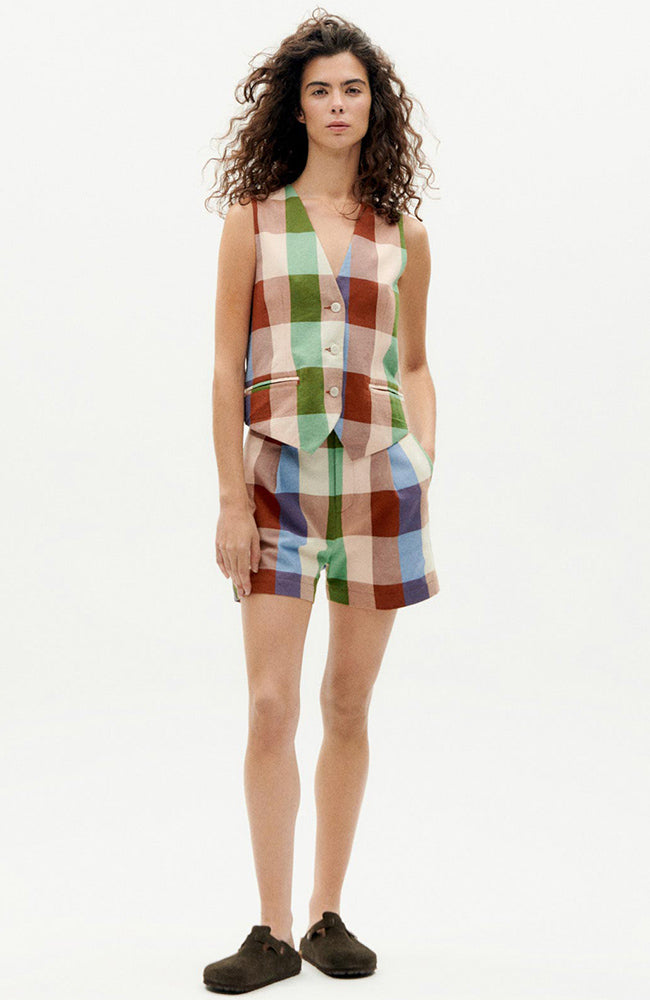 Thinking MU Narciso shorts colorful organic cotton ladies | Sophie Stone