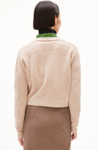 ARMEDANGELS Damiraa soft cardigan cinnamon including organic & recycled wool ladies | Sophie Stone