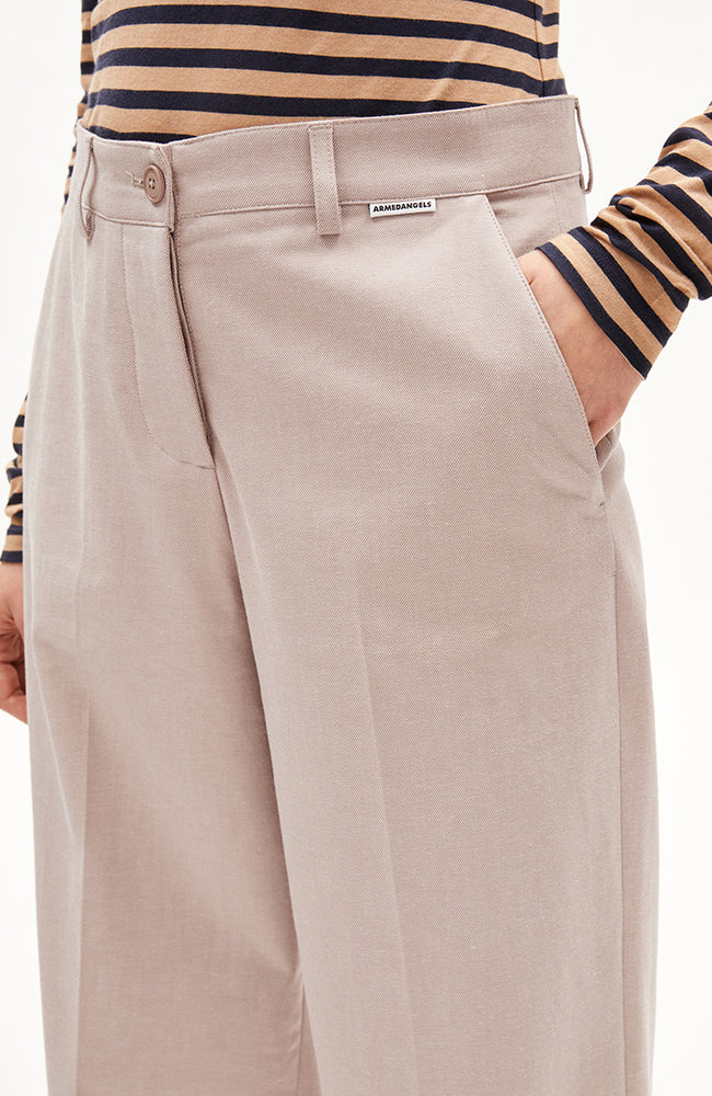 ARMEDANGELS Leandraa pants beige | Sophie Stone