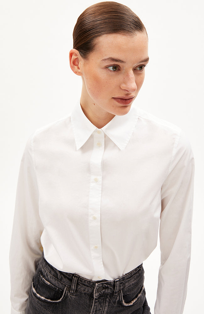 ARMEDANGELS Louilaa blouse white | Sophie Stone