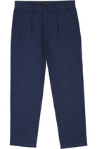Bask in the Sun Maguro navy pants in organic cotton | Sophie Stone