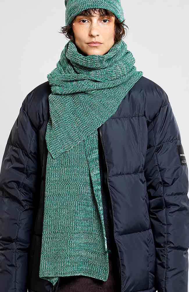 Dedicated Norrfors scarf ty green from organic cotton | Sophie Stone