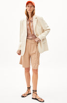 ARMEDANGELS Paulilaa blazer in recycled cotton & linen woman | Sophie Stone