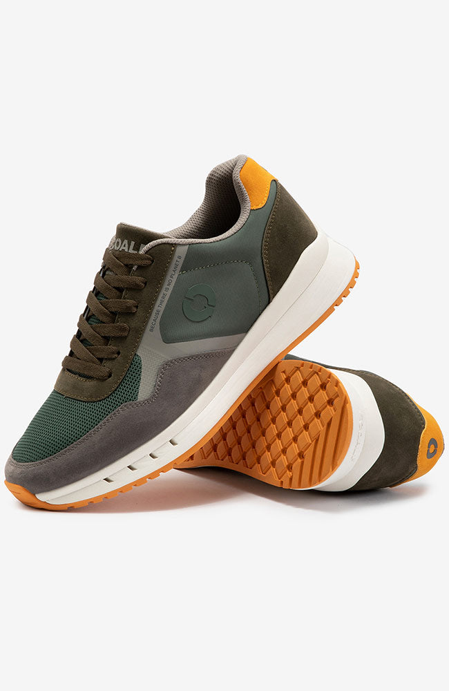 Ecoalf Cervino leaf green sneaker 100% vegan | Sophie Stone