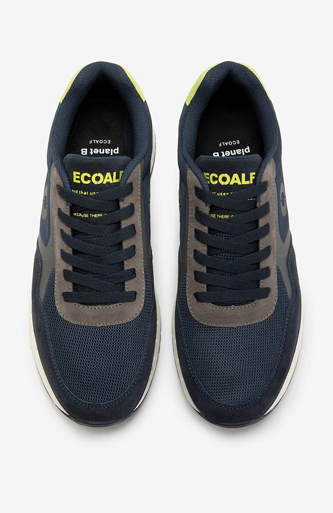 Ecoalf Cervino blue sneaker 100% vegan recycled polyester | Sophie Stone
