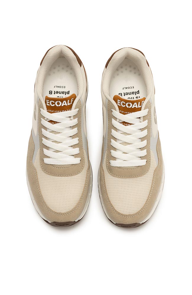Ecoalf Cervino beige sustainable sneaker 100% vegan | Sophie Stone