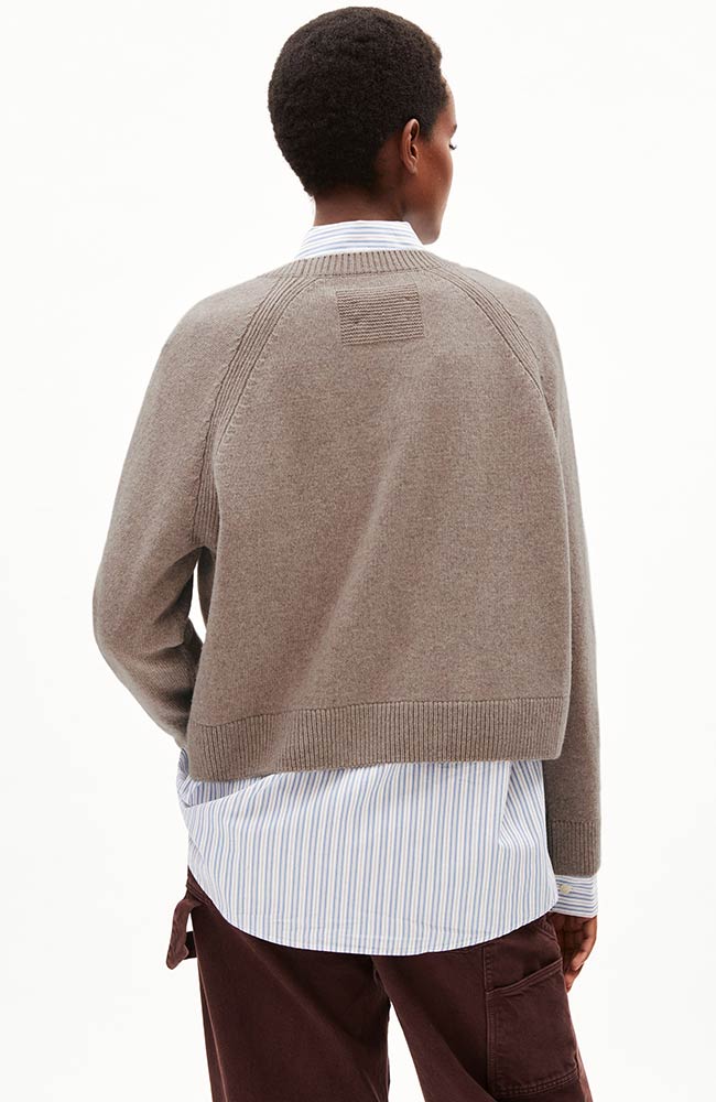 ARMEDANGELS Diliriaa reglana durable wool sweater beige | Sophie Stone