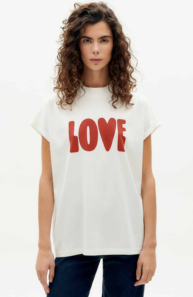 Thinking MU Love Volta t-shirt organic cotton ladies | Sophie Stone