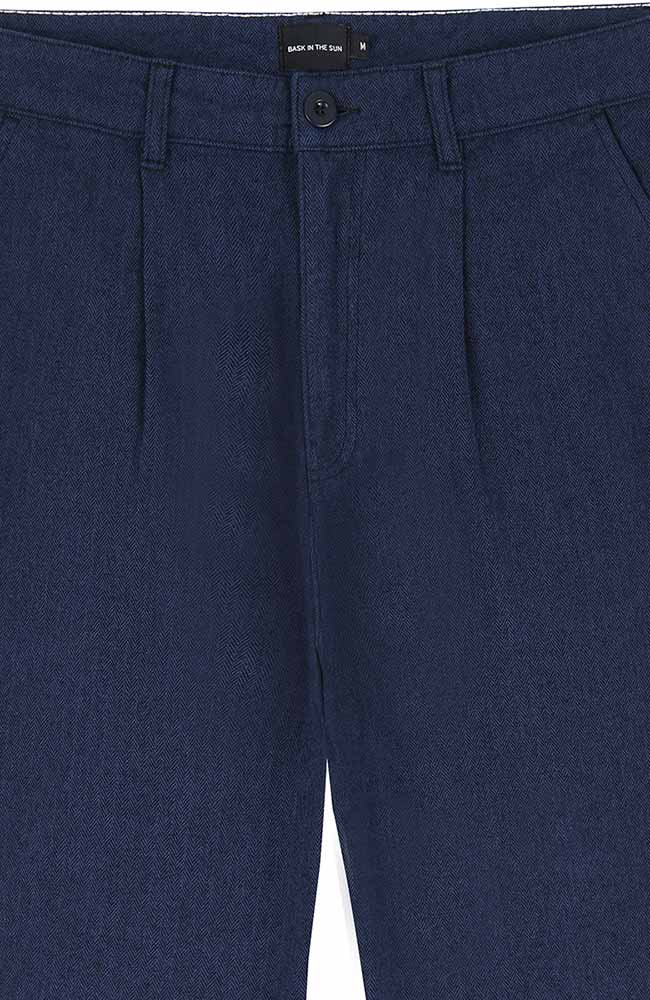 Bask in the Sun Maguro navy pants | Sophie Stone