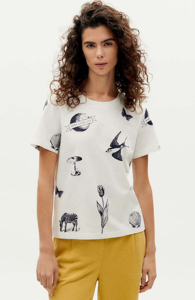 Thinking MU Mama Ida t-shirt organic cotton ladies | Sophie Stone