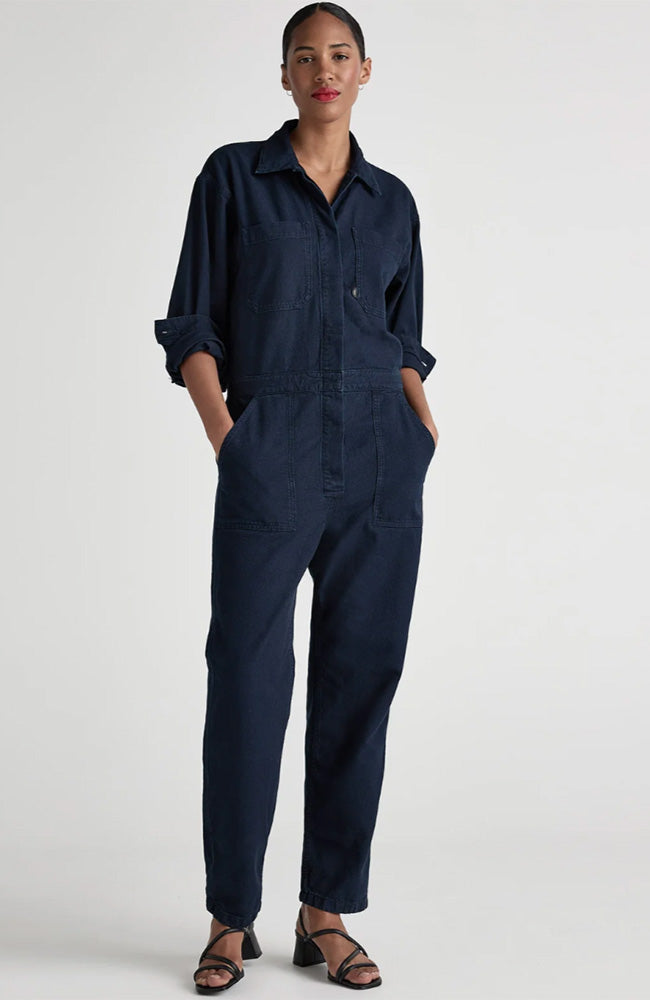 MUD jeans Uma jumpsuit onyx dry from organic cotton ladies | Sophie Stone