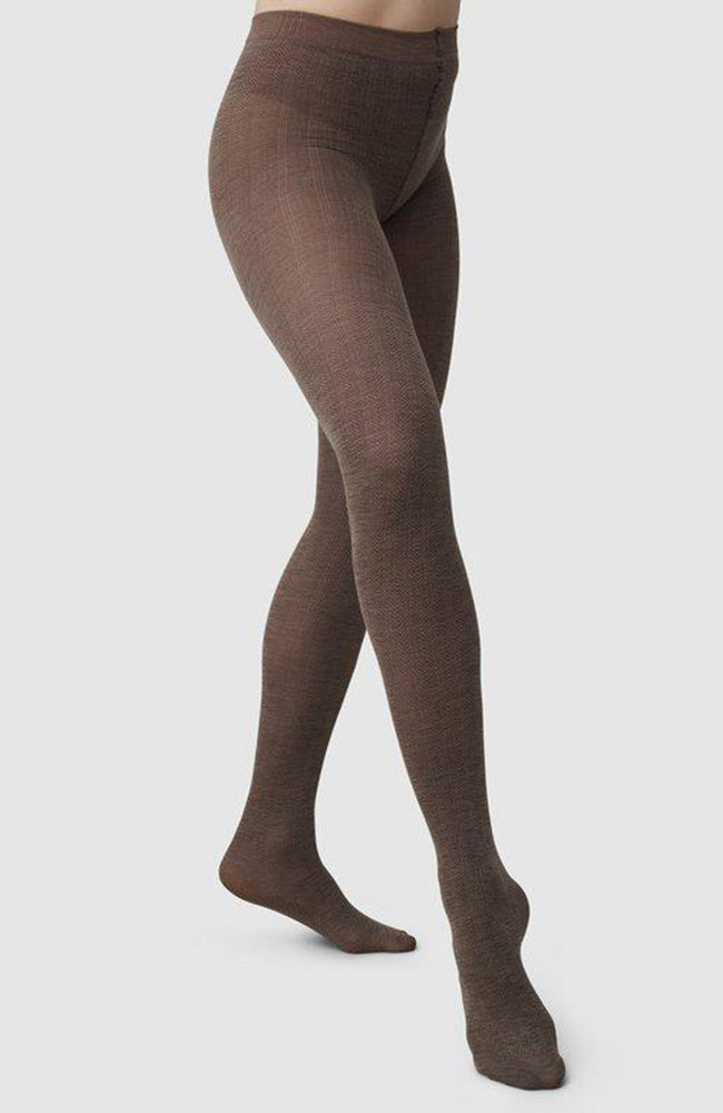 Swedish Stockings Ylva Fishbone Wool | Sophie Stone