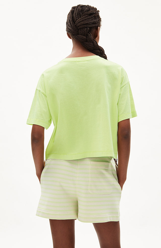 ARMEDANGELS Albertaa shirt light lime organic cotton | Sophie Stone