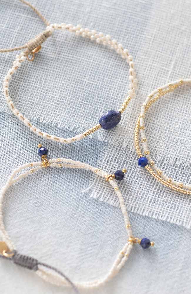 A Beautiful Story Emotion Lapis Lazuli Gold bracelet | Sophie Stone