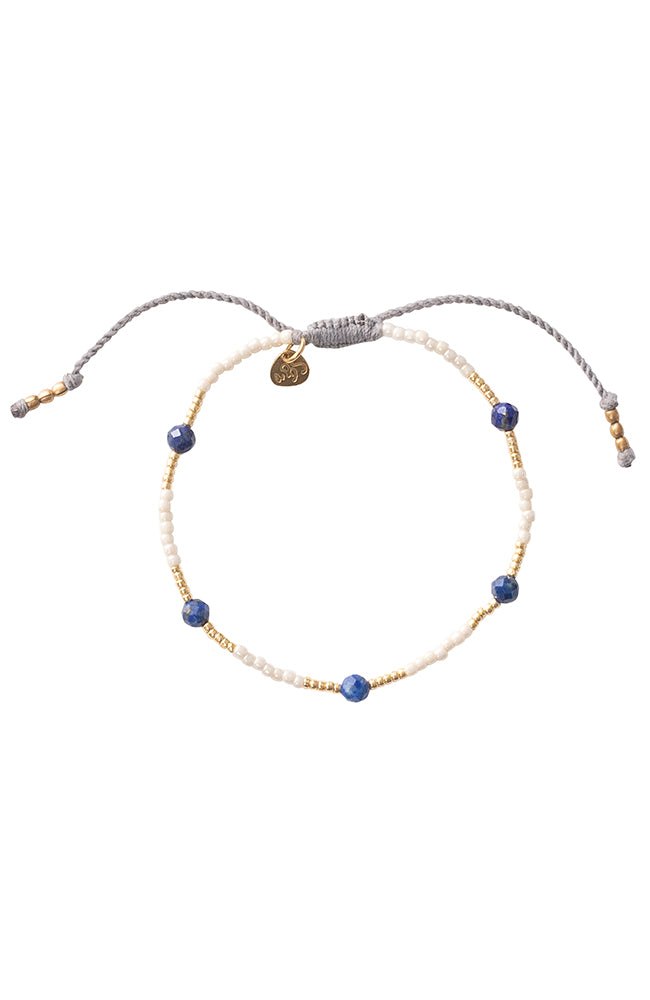 A Beautiful Story Warrior Lapis Lazuli Gold Bracelet | Sophie Stone