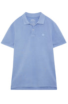 Ecoalf Tedalf regular polo blue from organic cotton | Sophie Stone 