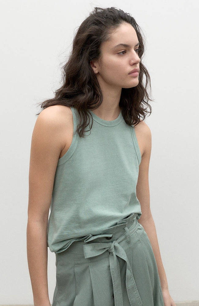 Ecoalf Nantes T-shirt Green recycled and organic cotton | Sophie Stone 