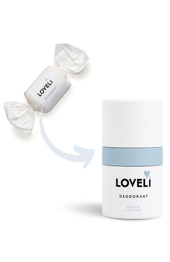 Loveli Deodorant Fresh Cotton refill 100% natural | Sophie Stone