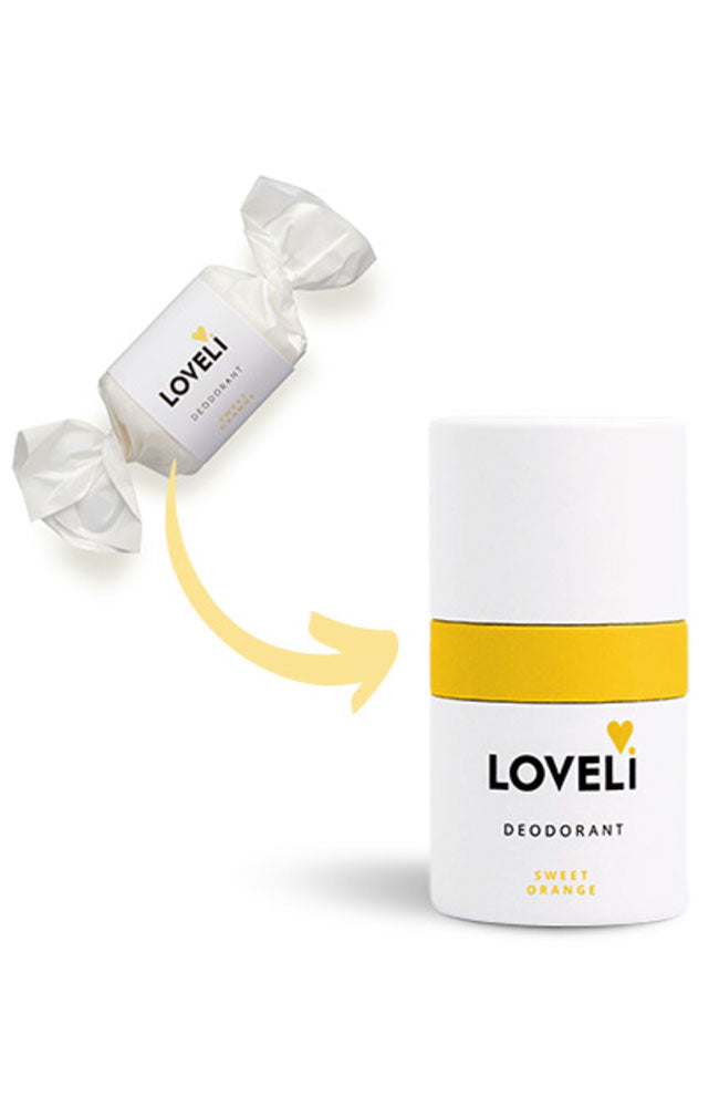 Loveli Deodorant Sweet Orange refill 100% natural | Sophie Stone