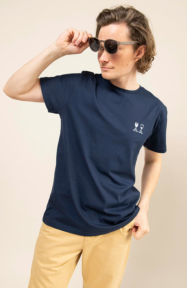 Bask in the Sun Mini Marees duurzaam t-shirt navy | Sophie Stone