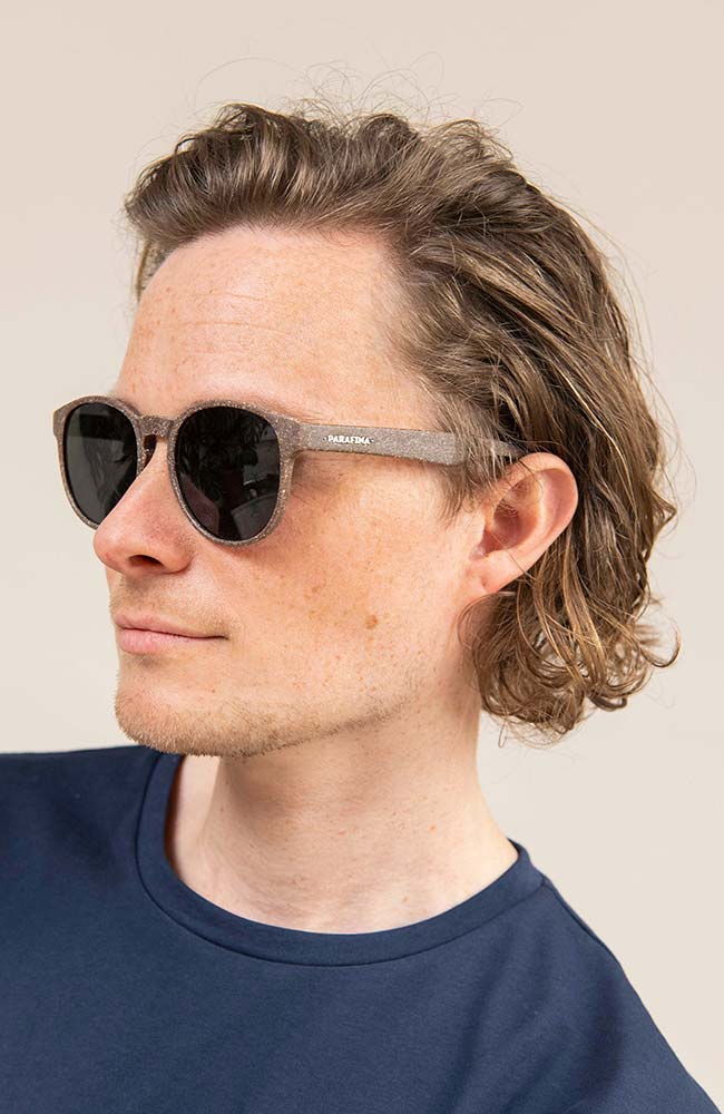 Parafina Sunglasses Ladera coffee recycled PET and coffee grounds | Sophie Stone