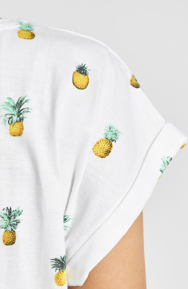 Dedicated Visby pineapple white shirt | Sophie Stone 