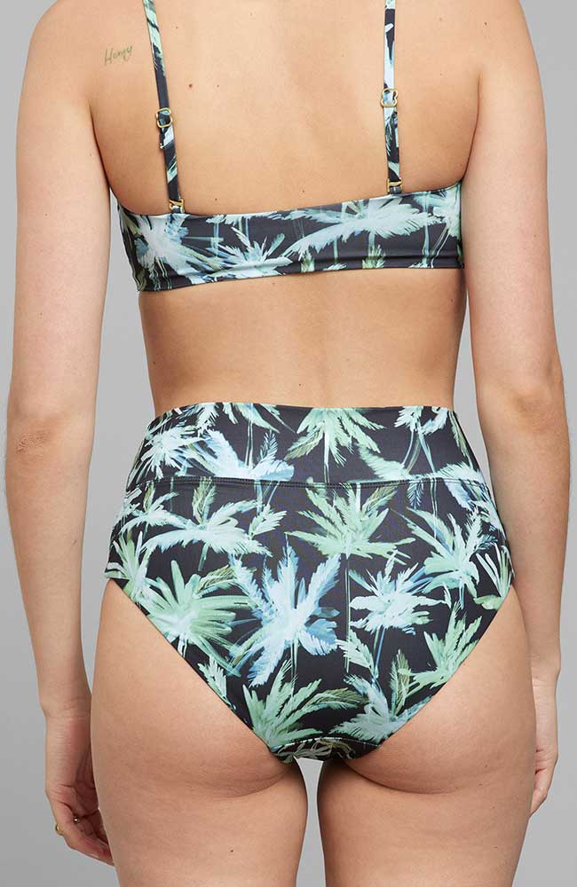 Dedicated Durable Bikini Bottoms Slite Painted Palm from recycled plastic | Sophie Stone